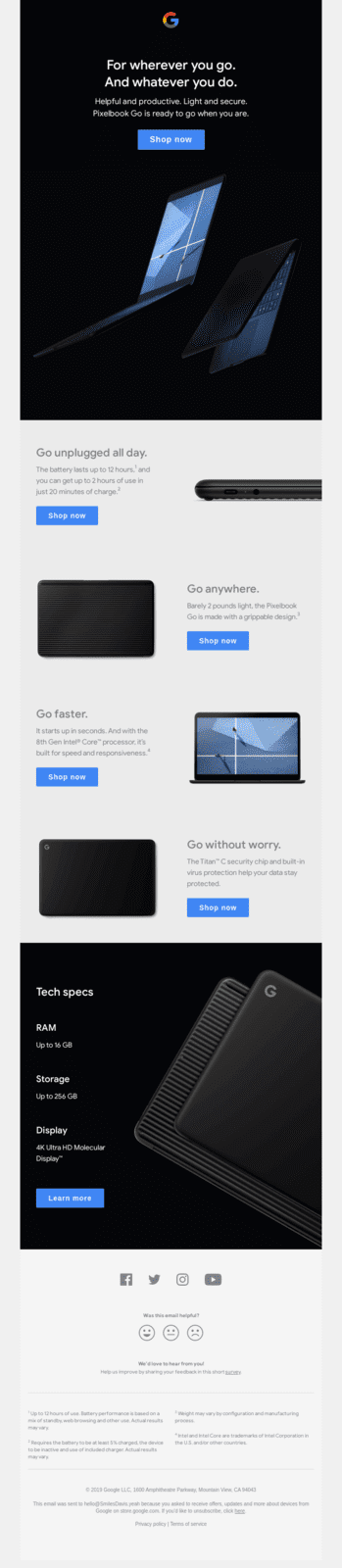 Introducing The New Pixelbook Go